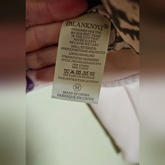 Women's Blank NYC Pink Moto Jacket - Picture 13 of 14